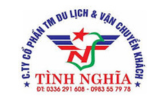 Công ty CP Thương mại Du lịch và Vận chuyển khách Tình Nghĩa
